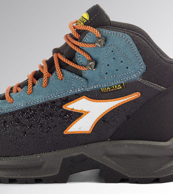 Scarpa antinfortunistica Sport Diatex Mid S7S Diadora blu/grigio