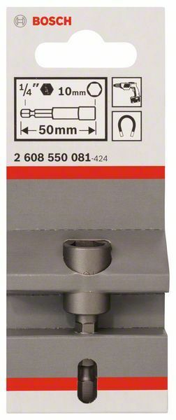 Bosch bussola M 6, 50 x 10 mm con magnete permanente