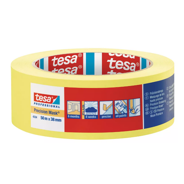 Nastro PRECISION MASK 04334 Tesa giallo 38 mm x 50 m