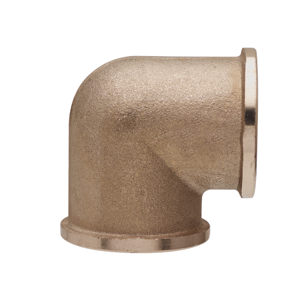 Gomito filettato femmina femmina in ottone OT5090