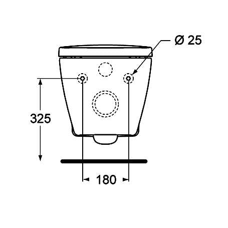 Ideal Standard CONNECT Vaso sospeso con sedile