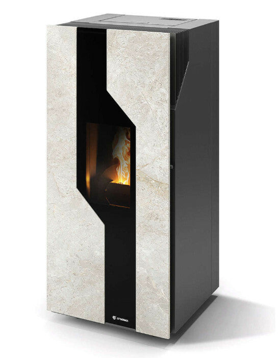 CS Thermos Sirmione 10 stufa a pellet/biomassa canalizzabile 10,16 KW
