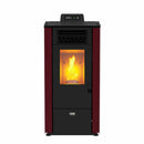 Zanutta MARTE 7 stufa a pellet 6,9 kW - bordeaux