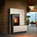 Piazzetta E228 H stufa ibrida 8,2 KW con scarico posteriore
