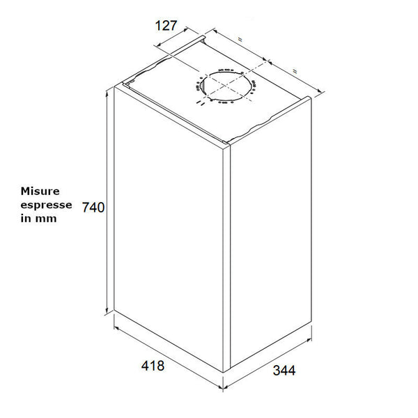 Caldaia a condensazione combinata Thema Condens 35 CS/1 Hermann 0010025152