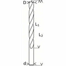 Bosch punta per legno, tagliente ad M 20 x 400 mm, diametro 10 mm