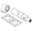 Bosch-Junkers adattatore coassiale curvo diametro 80/125 mm