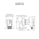 Wilo Yonos MAXO 50/0,5-8 pompa di circolazione elettronica 240 mm 0,23 kW 2120649