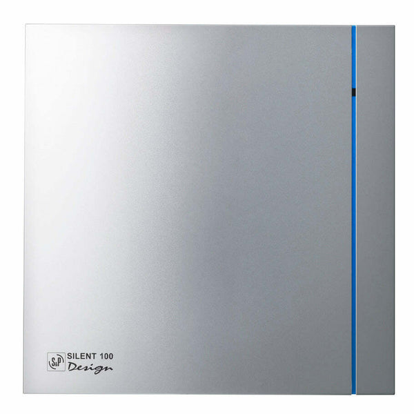 S&P Silent-100 CRZ Design estrattore da bagno con temporizzatore regolabile
