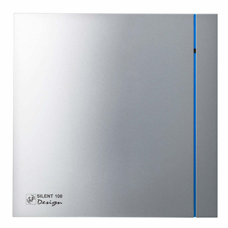 S&P Silent-100 CRZ Design estrattore da bagno con temporizzatore regolabile