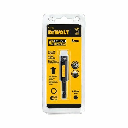 DeWalt Bussola Esagonale Magnetica Con Sistema Di Espulsione 8 mm