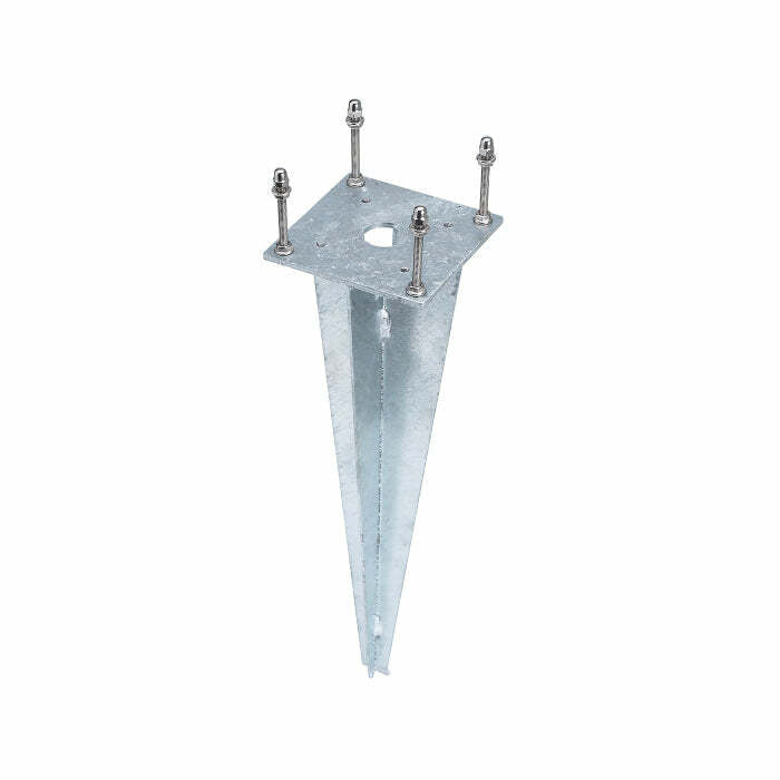 Supporto da interrare per fontane da giardino, acciaio - Bel-Fer 42/PC
