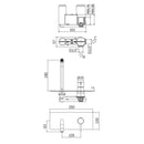 Miscelatore lavabo incasso Paffoni Light LIG105CR