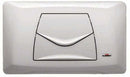 Kariba Duo Classic 306400 placca di comando bianco