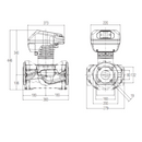 Dab Evoplus B 60/360.80 M circolatore elettronico singolo 535 W