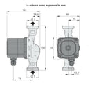 Circolatore per impianti solari NCE EL 15-60/130/A Calpeda 42 W