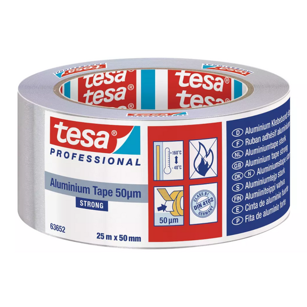 Nastro in alluminio STRONG 63652 Tesa 50 mm x 25 m