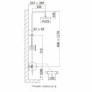 Paffoni Mini Birillo ZCOL638LIQCR colonna doccia con miscelatore termostatico