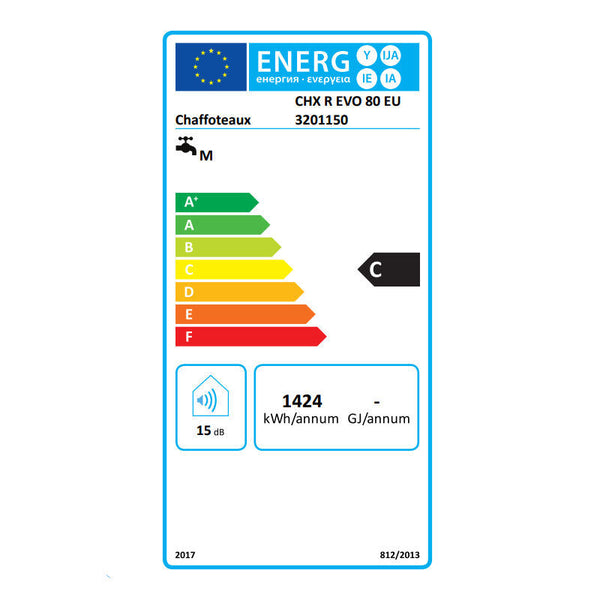 Chaffoteaux scaldabagno elettrico CHX R EVO 80 EU verticale