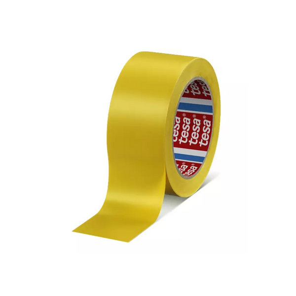 Nastro in pvc segnaletico 60760 giallo Tesa 50 mm x 33 m