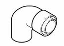 Bosch-Junkers curva 90°, 60/100 mm, per aria/gas scarico AZB 910 bianco