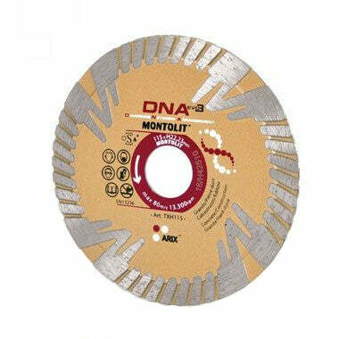 Montolit DNA Turbo TXH115 disco diamantato 115 x 22,2 mm