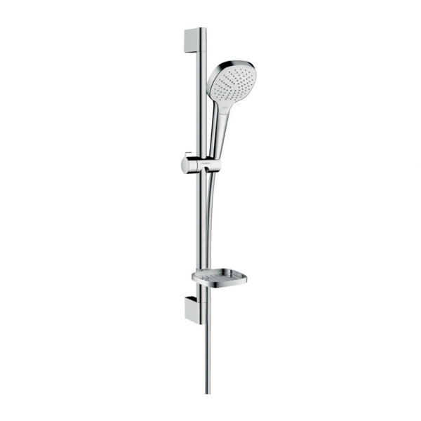 Set doccia Croma Select E 26586400 Hansgrohe con portasapone
