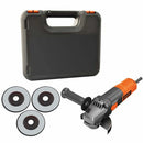 Black & Decker smerigliatrice angolare 900W - 115 mm in valigetta