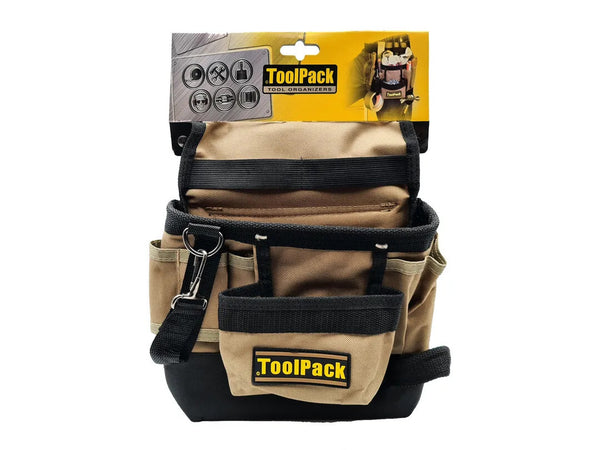 Borsa da carpentiere Toolpack con cintura a scatto