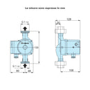 Circolatore per acqua sanitaria NCE PS 20-40/130 Calpeda 25 W
