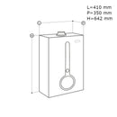 Caldaia istantanea a condensazione One-Tech R1CR 34 Radiant da 34 kW