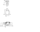 Ideal Standard CONNECT Vaso sospeso con sedile