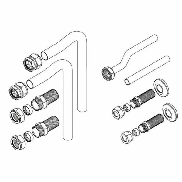 Kit idraulico tubi e raccordi 0020192178 Vaillant per caldaie ecoTEC