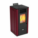Zanutta MARTE 7 stufa a pellet 6,9 kW - bordeaux