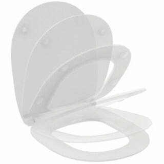 Ideal Standard Connect Space copriwater slim in plastica a chiusura rallentata bianco europeo E772401