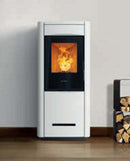 Piazzetta E228 M stufa ibrida 8,2 KW con bocchetta frontale e scarico posteriore