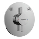 Miscelatore doccia ad incasso DuoTurn S Hansgrohe per 2 utenze 75418000