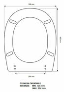 Colbam sedile compatibile con Cesame - Aretusina bianco
