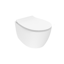 Vaso sospeso Kite BCKTEOVASO0001 Ercos senza brida bianco opaco