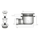 Set di scarico Multisuite K936367 Ideal Standard per doccia
