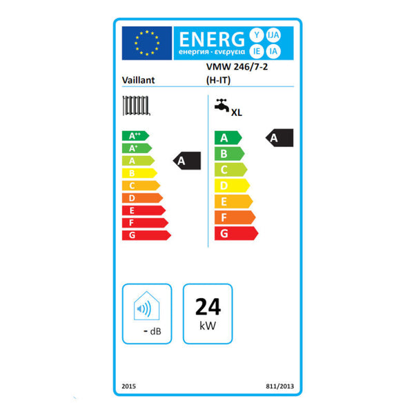 Vaillant ecoTEC pure VMW 246/7-2 caldaia murale a condensazione da interno