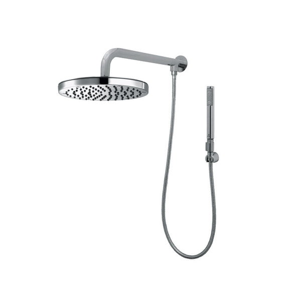 Soffione doccia Oki Renovation H93410G Bossini 25 cm con braccio e doccetta