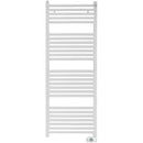 Zender Aura scaldasalviette elettrico 1200 x 600 mm, 750 W, bianco