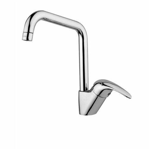 Paffoni Nettuno Due miscelatore lavello canna orientabile cromo