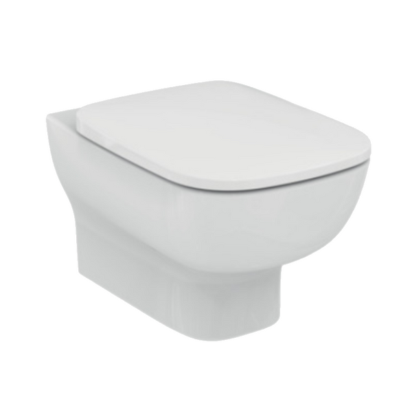 Vaso sospeso Esedra T278601 Ideal Standard con sedile slim
