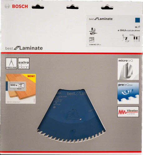 Bosch Best for Laminate lama per sega circolare 305 x 30 x 2,5 mm, 96 denti