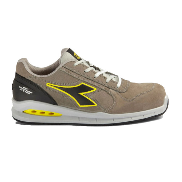 Scarpa antinfortunistica Run Net Airbox Low S3 Diadora grigio vento