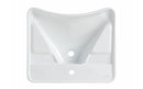 Lavabo ergonomico con poggia gomiti Ponte Giulio 140 B40CMS14