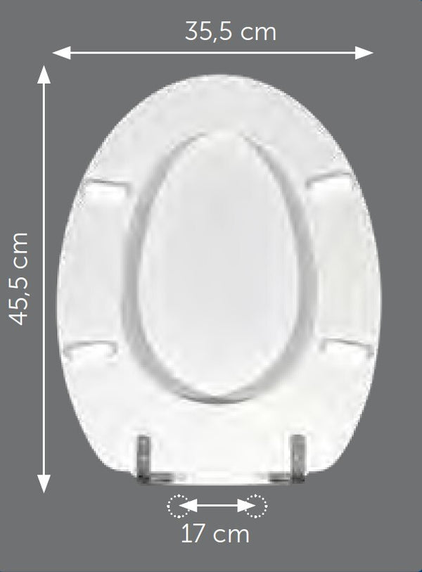 Sedile compatibile Ideal Standard Iril bianco