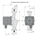 Circolatore per impianti solari NCE EL 25-60/130/A Calpeda 42 W